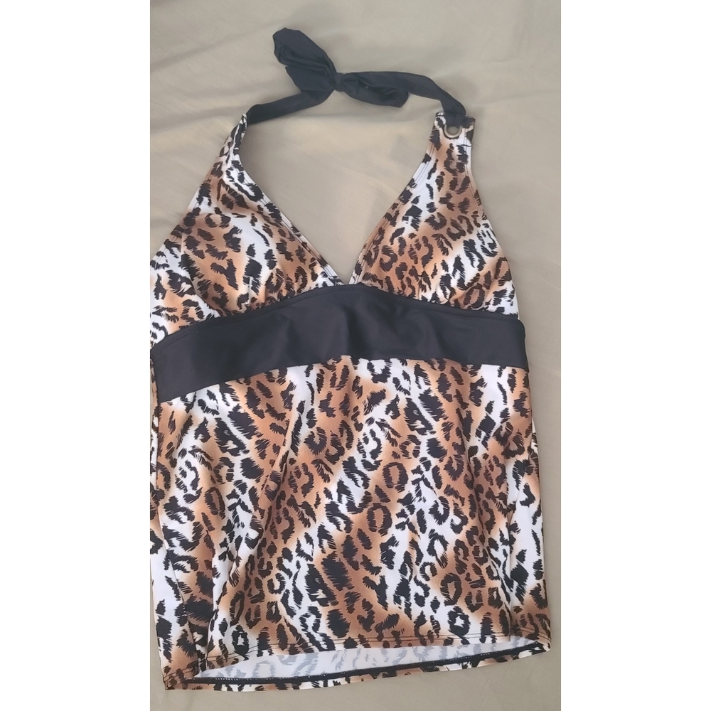 Leopard Print Tankini